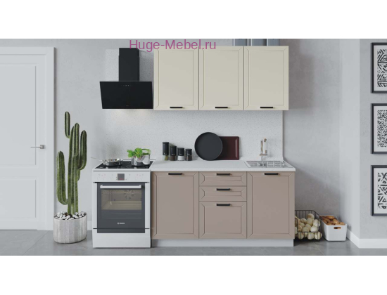 Кухня 1.5 метра "Альфа латте"