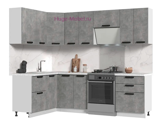 Угловая кухня 240х150 "Пасаденна"