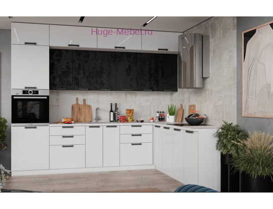 Угловая кухня 300х220 "Пасаденна"