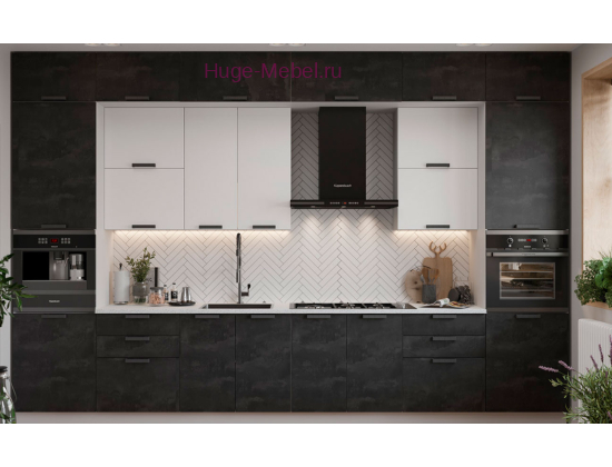 Кухня 4 метра "Пасаденна" высотой 2.7