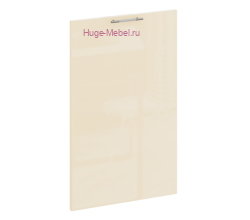 Кухонный фасад Ф-20-М ваниль глянец (Ксения)