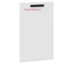 Кухонный фасад Ф-20-М белый суперматовый (Призма)