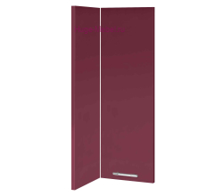 Кухонный фасад Ф-128 бордо глянец (Ксения)