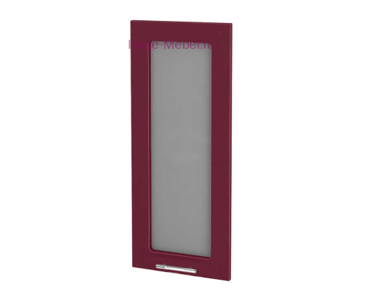 Кухонный фасад Ф-95 бордо глянец (Ксения)