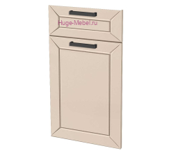 Кухонный фасад Ф-21 холст брюле (Альфа)