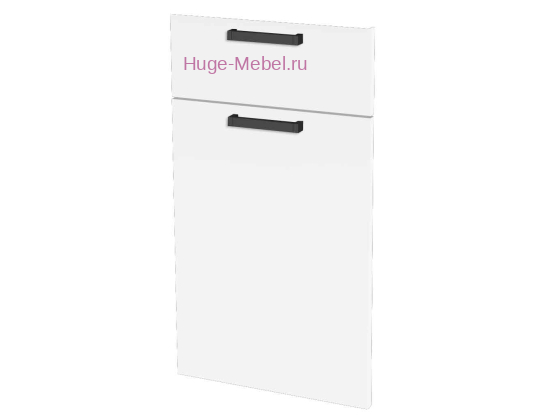 Кухонный фасад Ф-21 белый бриллиант (Пасаденна)