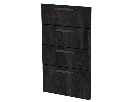 Кухонный фасад Ф-24 угольный камень (Пасаденна)