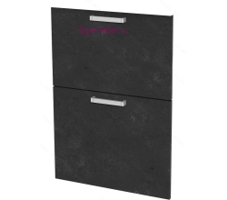 Кухонный фасад Ф-32 бетон графит (Бетон)