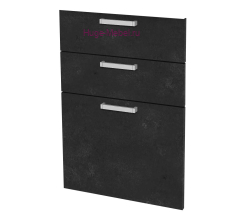 Кухонный фасад Ф-23 бетон графит (Бетон)