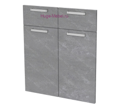 Кухонный фасад Ф-51-М бетон темный (Бетон)