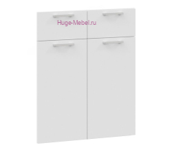 Кухонный фасад Ф-51-М софт вайт (Катрин)