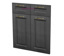 Кухонный фасад Ф-41-М Графит (Мария)