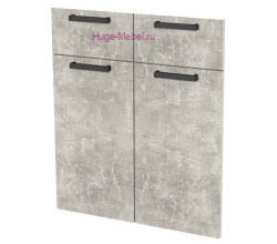 Кухонный фасад Ф-51-М ателье светлое (Пасаденна)