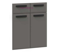 Кухонный фасад Ф-51-М асфальт суперматовый (Призма)