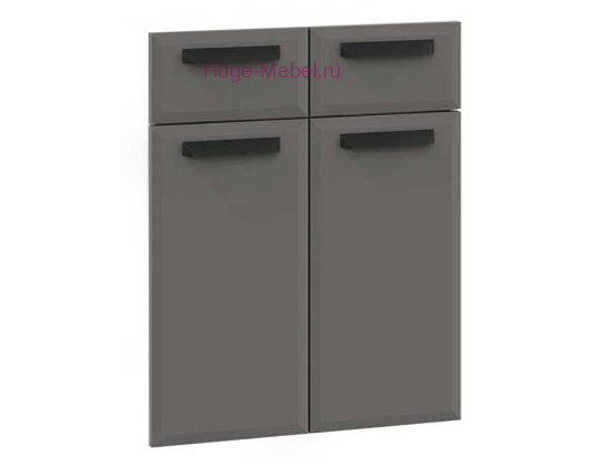 Кухонный фасад Ф-41-М асфальт суперматовый (Призма)