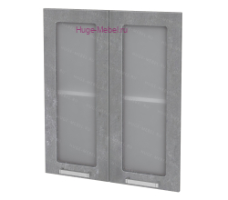 Кухонный фасад Ф-45 бетон темный (Бетон)