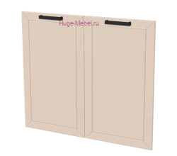 Кухонный фасад Ф-40 холст брюле (Альфа)