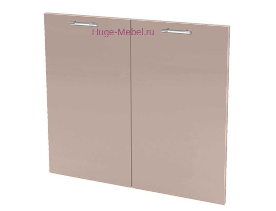 Кухонный фасад Ф-250 кофе с молоком глянец (Ксения)