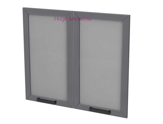 Кухонный фасад Ф-255 холст вулкан (Альфа)