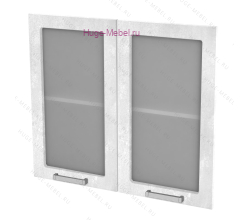 Кухонный фасад Ф-55 бетон снежный (Бетон)