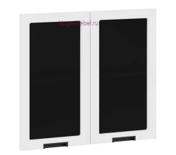 Кухонный фасад Ф-55 холст белый (Сахара)