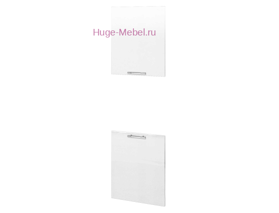 Кухонный фасад Ф-292 белый глянец (Ксения)