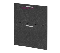 Кухня Бетон - Фасад Ф-42 Графит