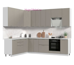 Угловая кухня 280х200 "Катрин" циркон