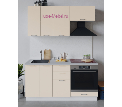 Маленькая кухня 1.6 метра "Ксения ваниль"