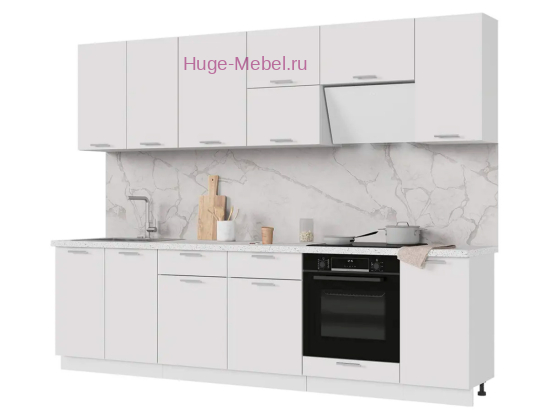 Кухня 2.9 метра "Ксения" глянец