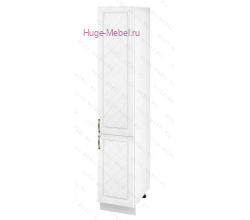 Кухонный пенал напольный 400 Модена (дуб белый)