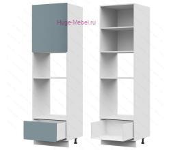 Пенал кухонный для встраиваемой техники 600 Катрин (топаз)