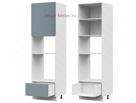 Пенал кухонный для встраиваемой техники 600 Катрин (топаз)