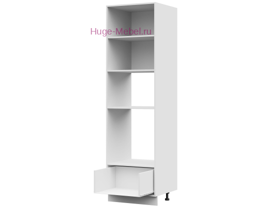 Корпус кухонного пенала для встраиваемой техники 600х2140 ПВ (белый)