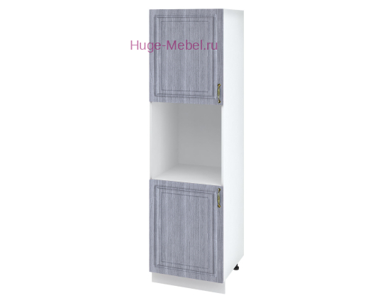 Пенал кухонный напольный с нишей 600 Юлия (сандал серый)