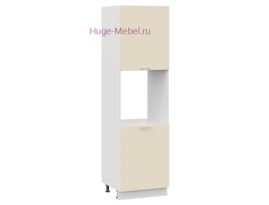 Пенал кухонный напольный с нишей 600 Катрин (крем)