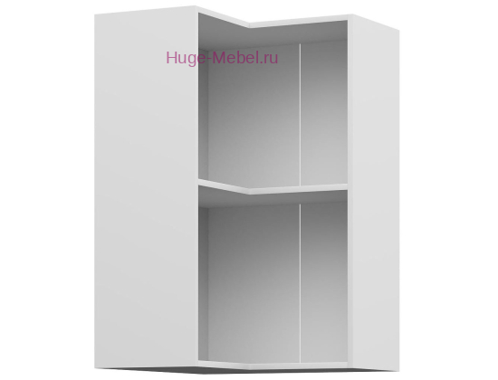 Корпус углового кухонного шкафа прямого 600х920 (белый)