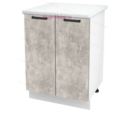 Шкаф кухонный нижний 600 Пасаденна (ателье светлое)