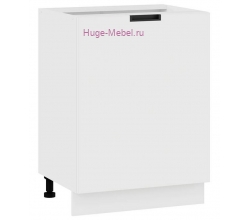 Шкаф кухонный нижний 600 Сахара Ф105 (белый)