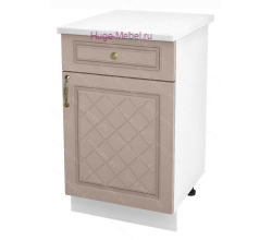 Нижний кухонный шкаф с ящиком  500 Модена (дуб кофе)