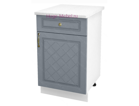 Нижний кухонный шкаф с ящиком  500 Модена (дуб серый)