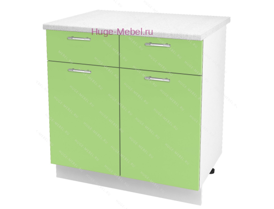 Нижний кухонный шкаф с ящиком  800 Ксения (олива)