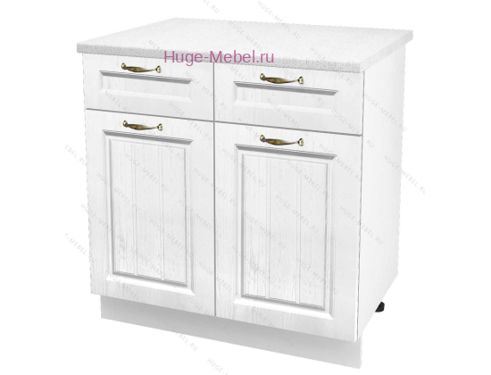 Нижний кухонный шкаф с ящиком  800 Мария (белый)