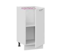 Шкаф кухонный нижний 400 Катрин (софт вайт)