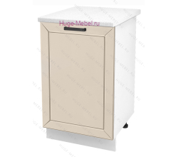 Шкаф кухонный нижний 450 Альфа (брюле)