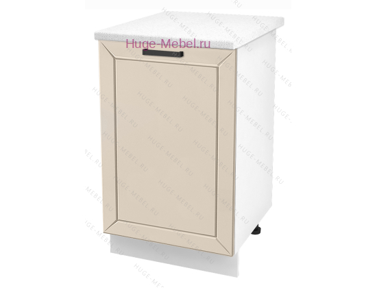 Шкаф кухонный нижний 600 Альфа Ф105 (Брюле)