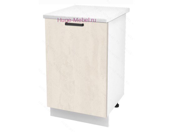 Шкаф кухонный нижний 600 Пасаденна Ф105 (шелковый камень)