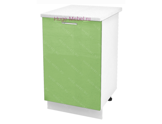 Шкаф кухонный нижний 600 Ксения Ф105 (олива)