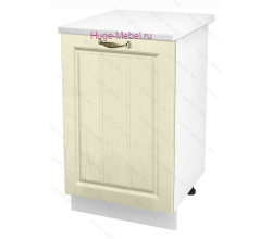 Шкаф кухонный нижний 500 Мария (крем)