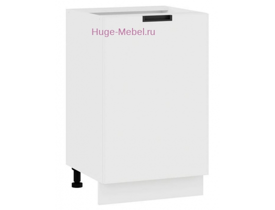 Шкаф кухонный нижний 500 Сахара (белый)